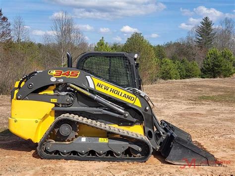 used new holland compact track loader|2021 new holland c345.